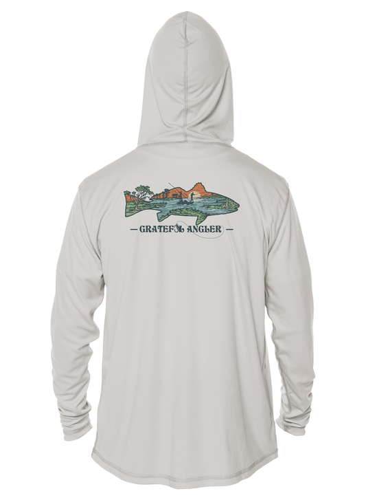Grateful Angler Lowcountry Redfish UV Hoodie