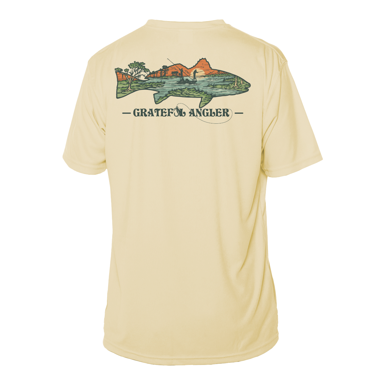 Grateful Angler Lowcountry Redfish Short Sleeve UV Shirt