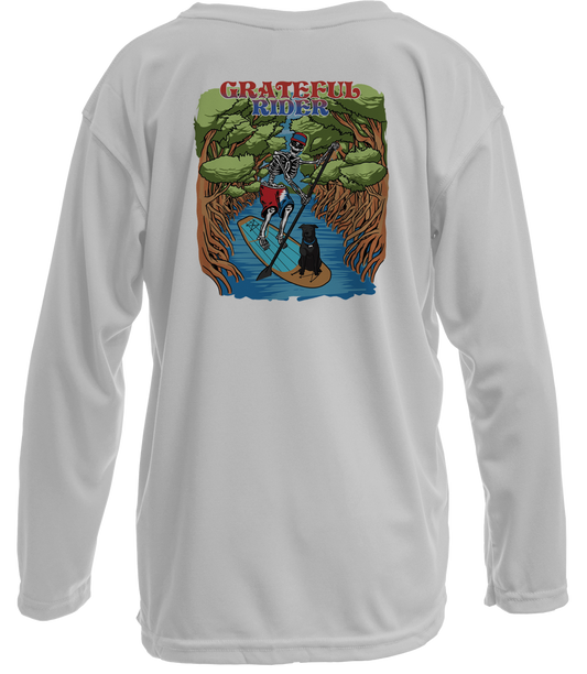Mangrove Paddle UPF 50+ Youth Long Sleeve Shirt | Grateful Rider
