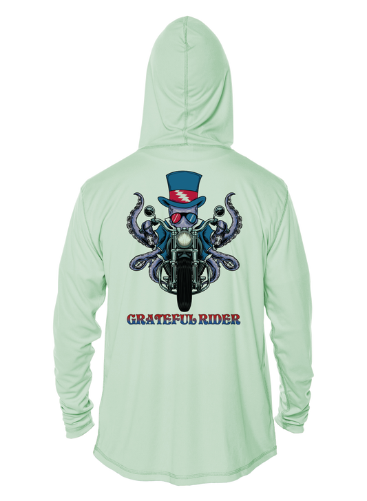 Grateful Rider Motorcycle Sam UV Hoodie