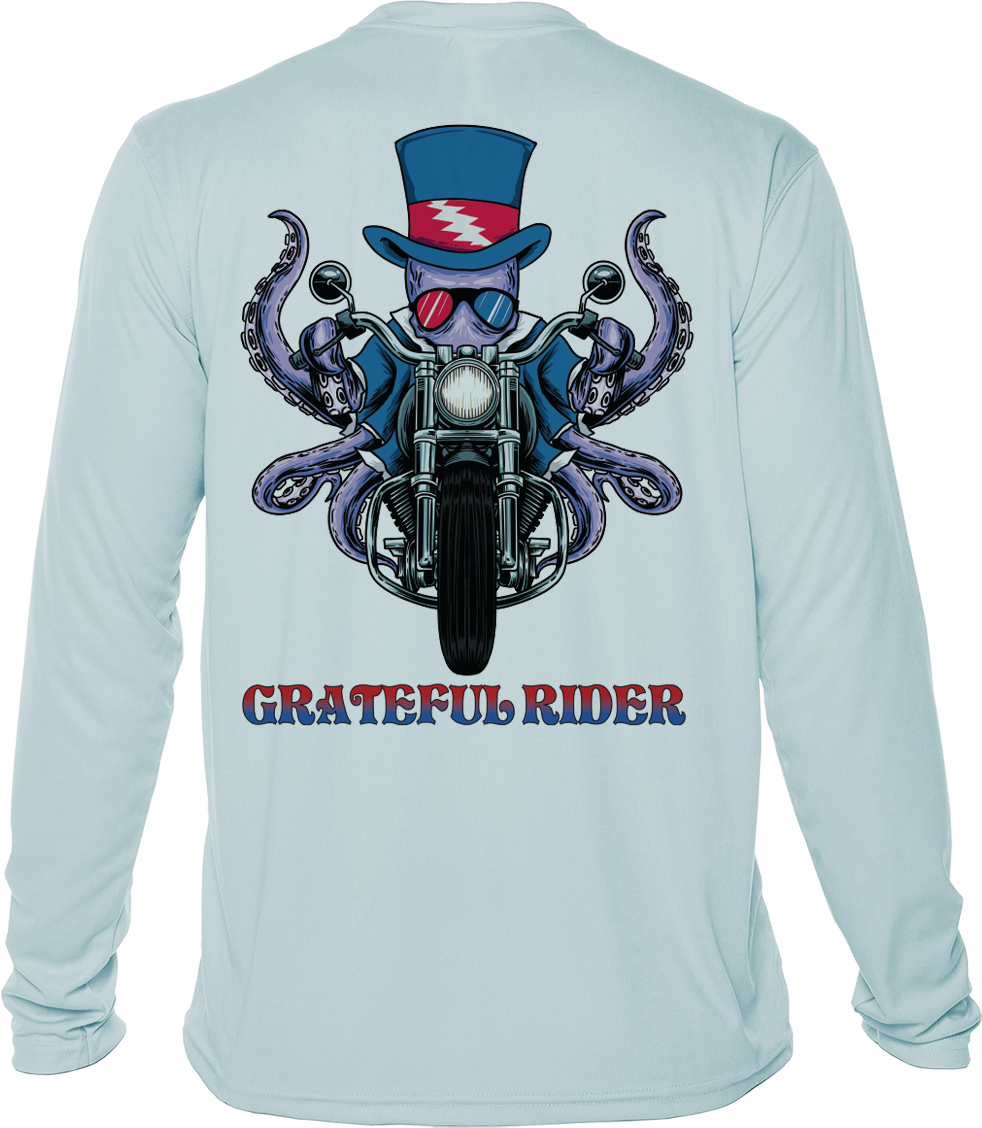 Grateful Rider Motorcycle Sam UV Shirt