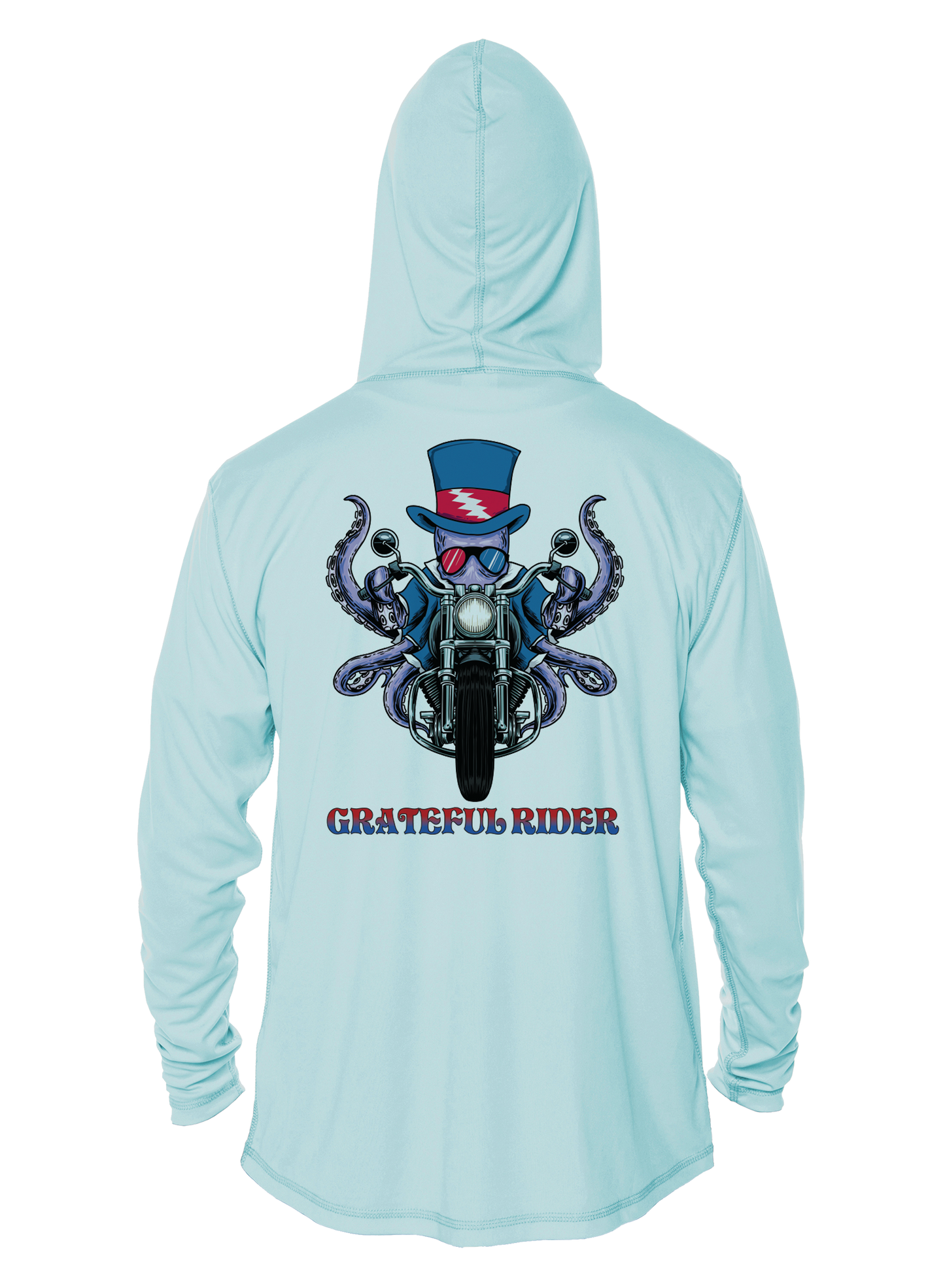 Grateful Rider Motorcycle Sam UV Hoodie