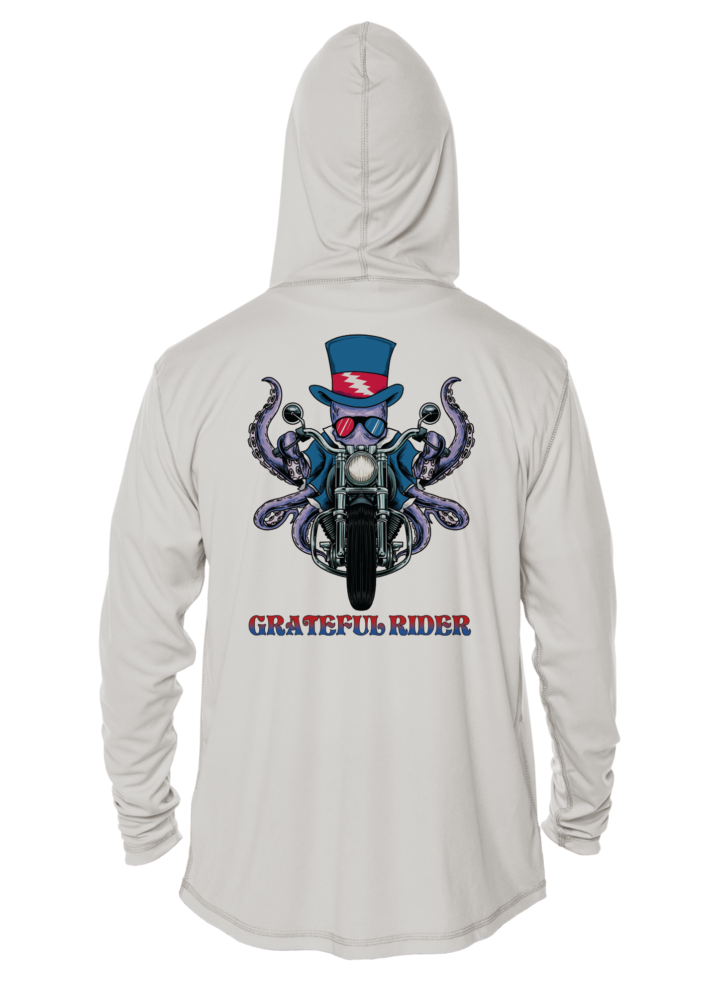Grateful Rider Motorcycle Sam UV Hoodie