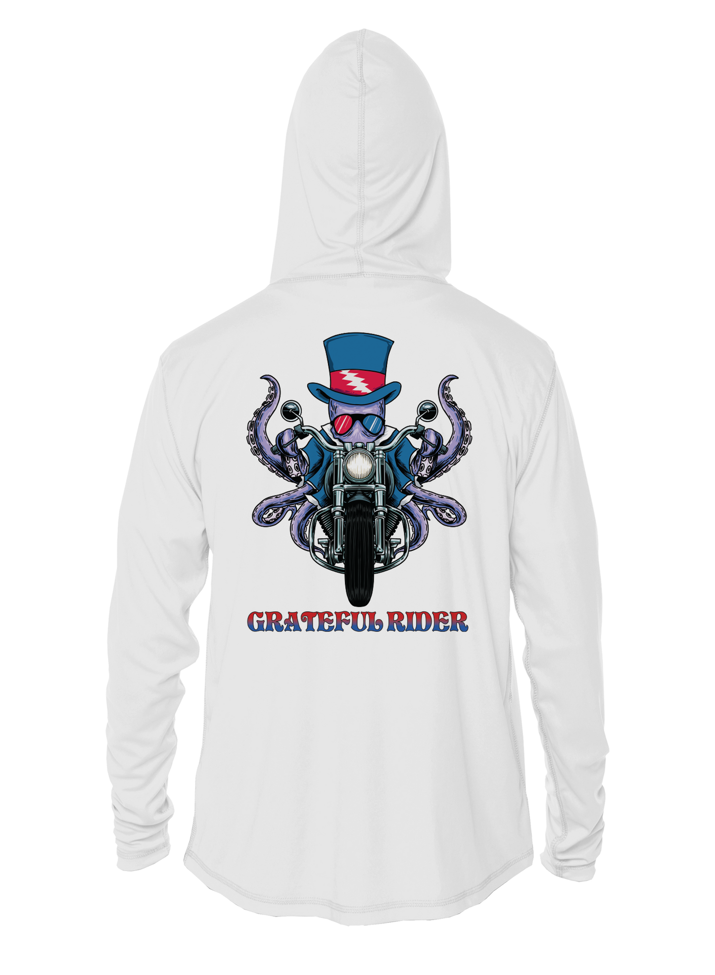 Grateful Rider Motorcycle Sam UV Hoodie
