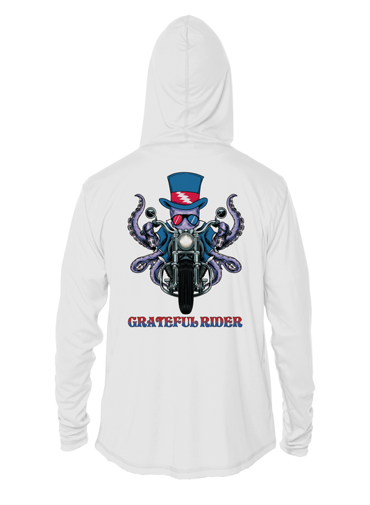 Grateful Rider Motorcycle Sam UV Hoodie