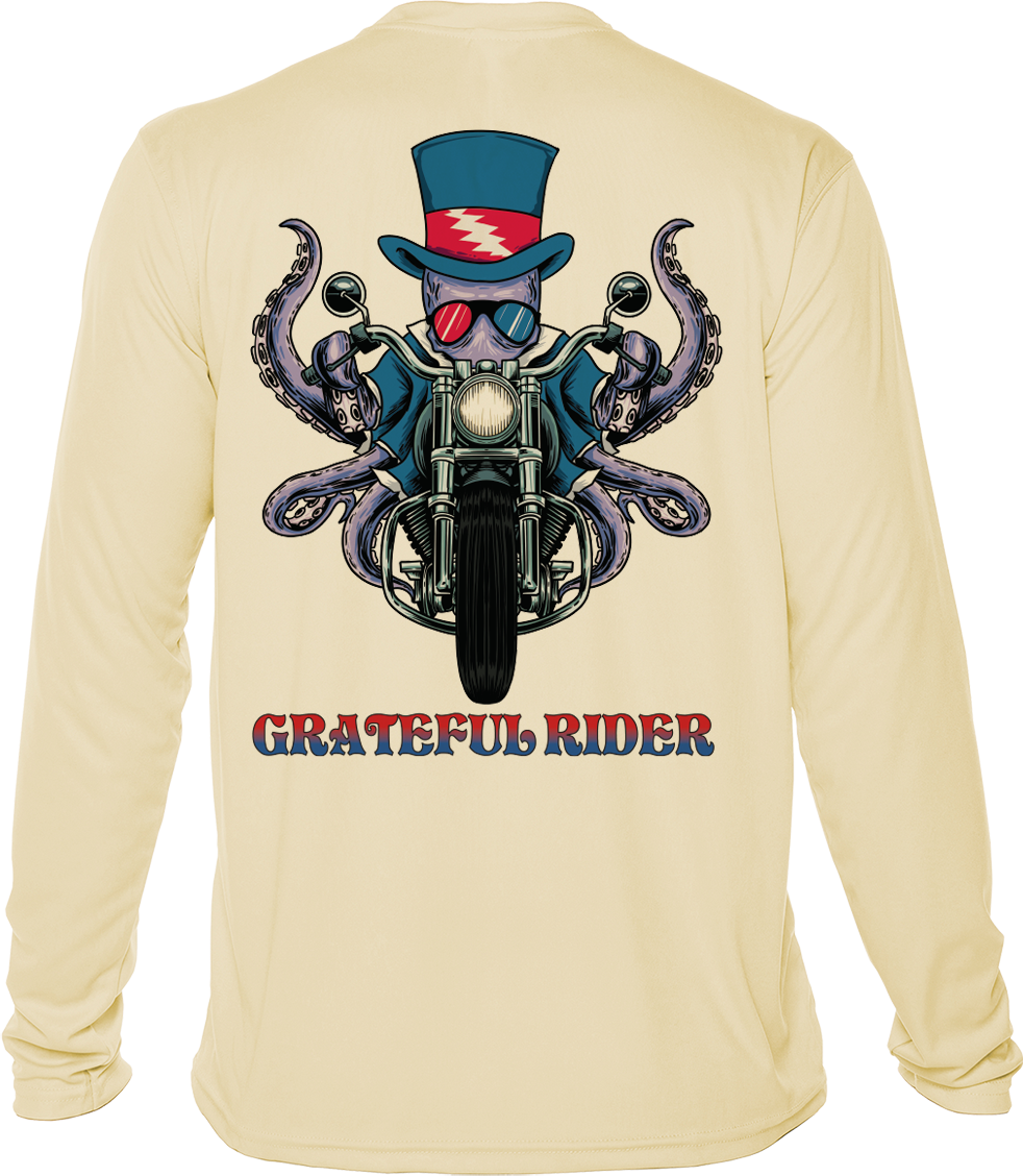Grateful Rider Motorcycle Sam UV Shirt