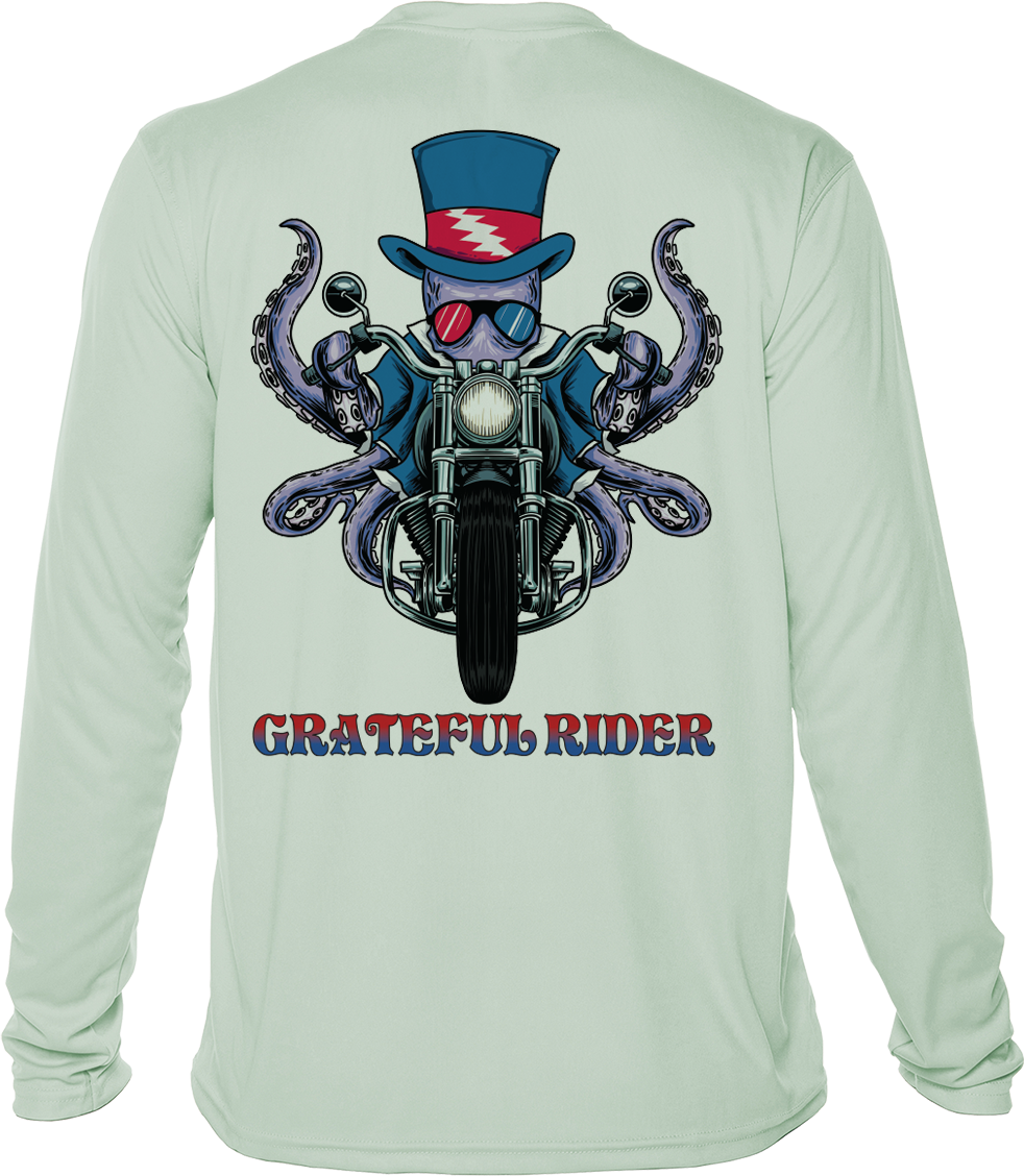 Grateful Rider Motorcycle Sam UV Shirt