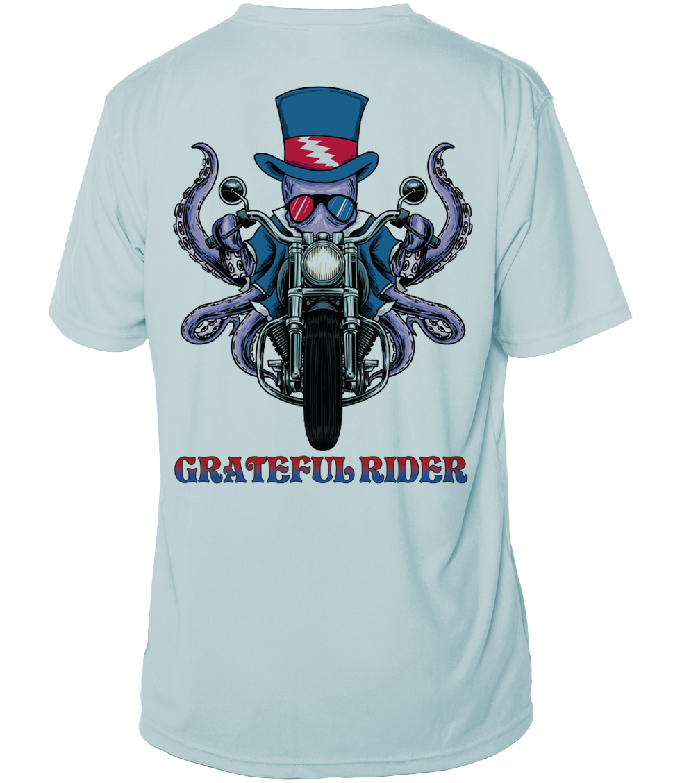 Grateful Rider Motorcycle Sam Short Sleeve UV Shirt
