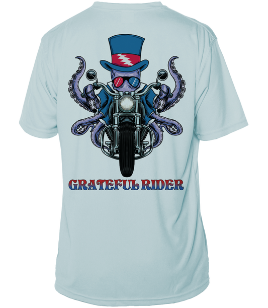 Grateful Rider Motorcycle Sam Short Sleeve UV Shirt