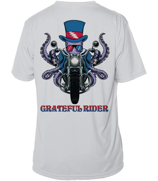 Grateful Rider Motorcycle Sam Short Sleeve UV Shirt