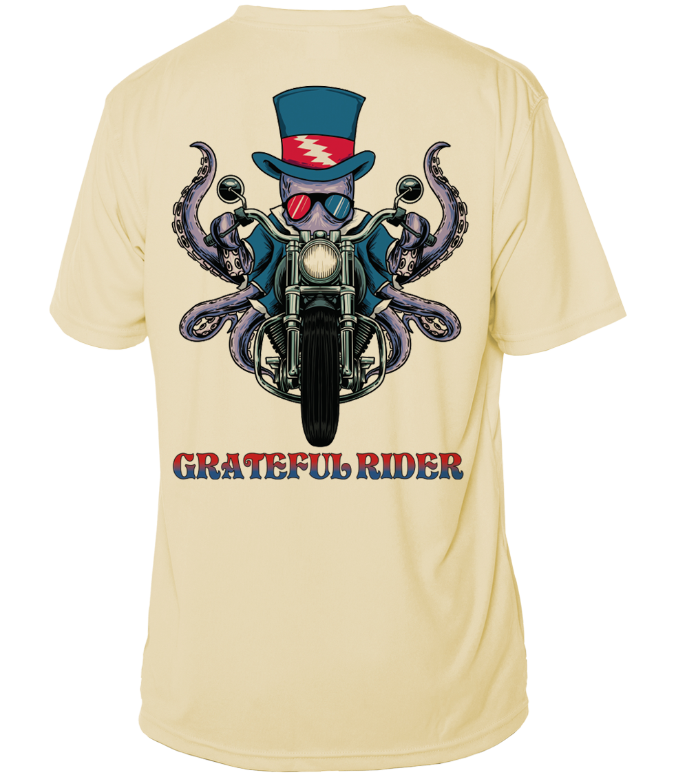 Grateful Rider Motorcycle Sam Short Sleeve UV Shirt