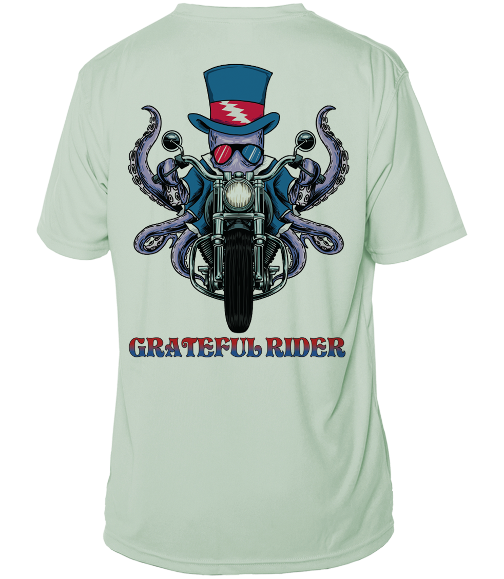 Grateful Rider Motorcycle Sam Short Sleeve UV Shirt