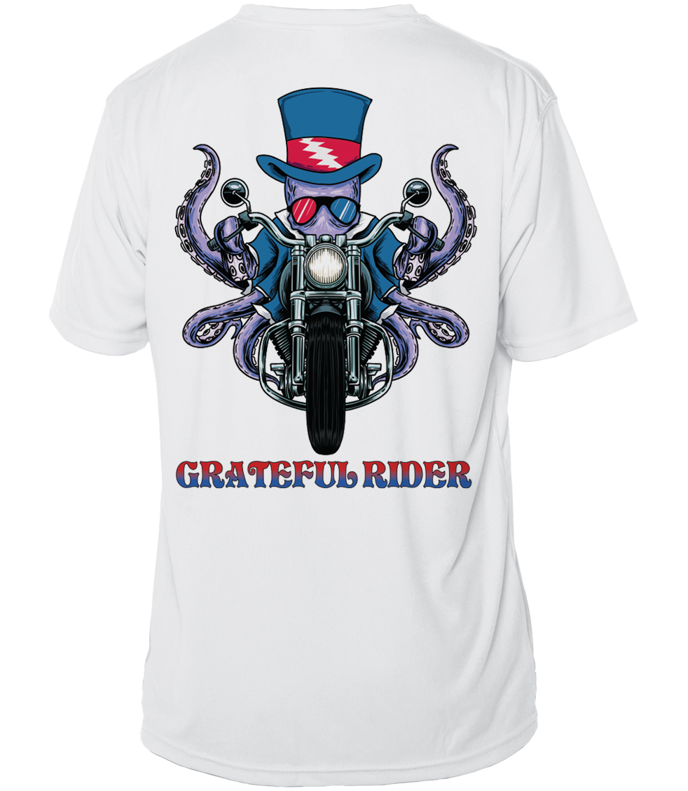 Grateful Rider Motorcycle Sam Short Sleeve UV Shirt