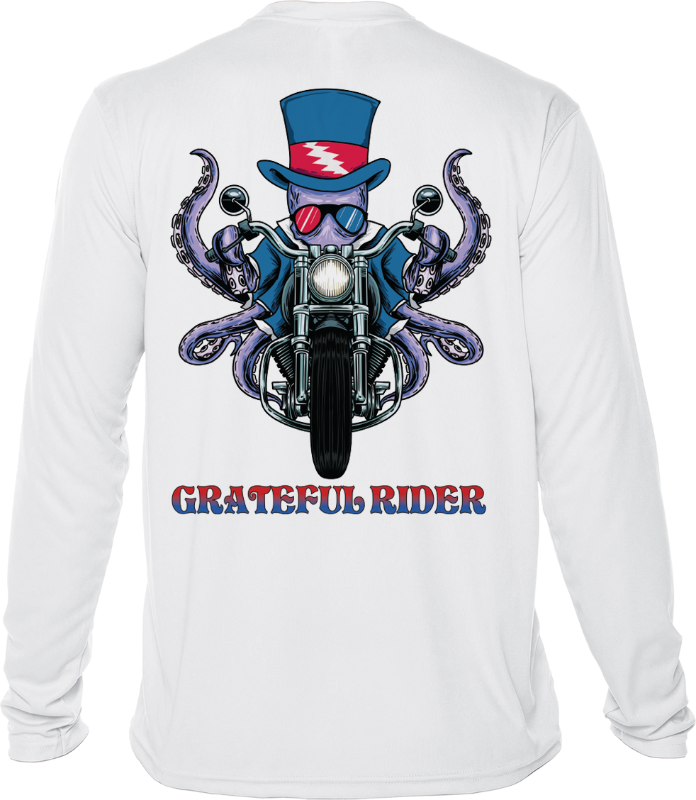 Grateful Rider Motorcycle Sam UV Shirt