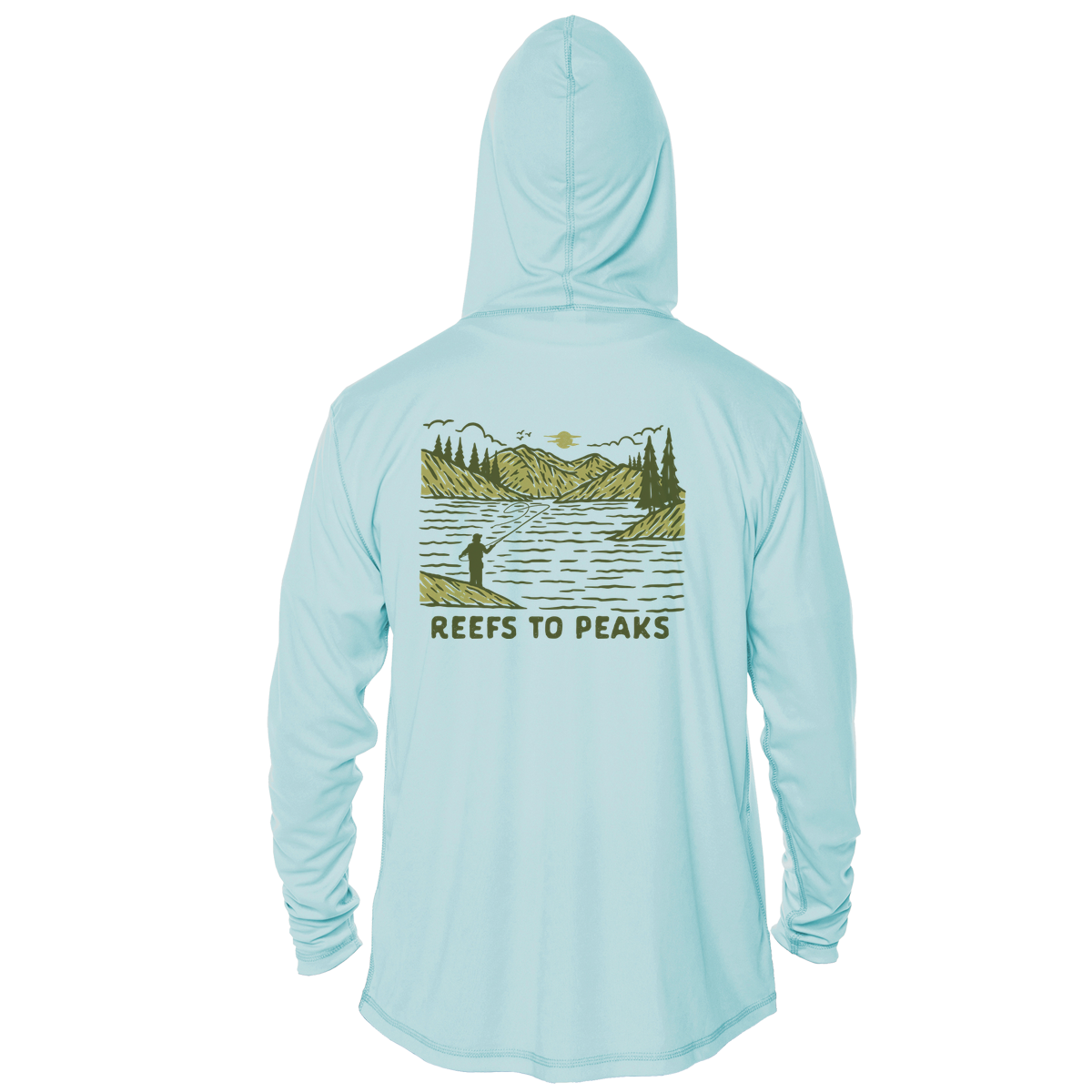 Still Water UPF 50+ Performance Hoodie | Reefs to Peaks
