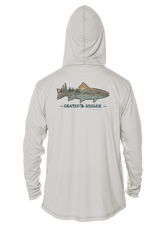 Grateful Angler Mountain Trout UV Hoodie