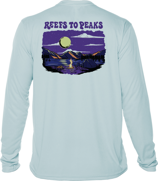 Moonlit Camp UPF 50+ Long Sleeve Shirt | Reefs to Peaks