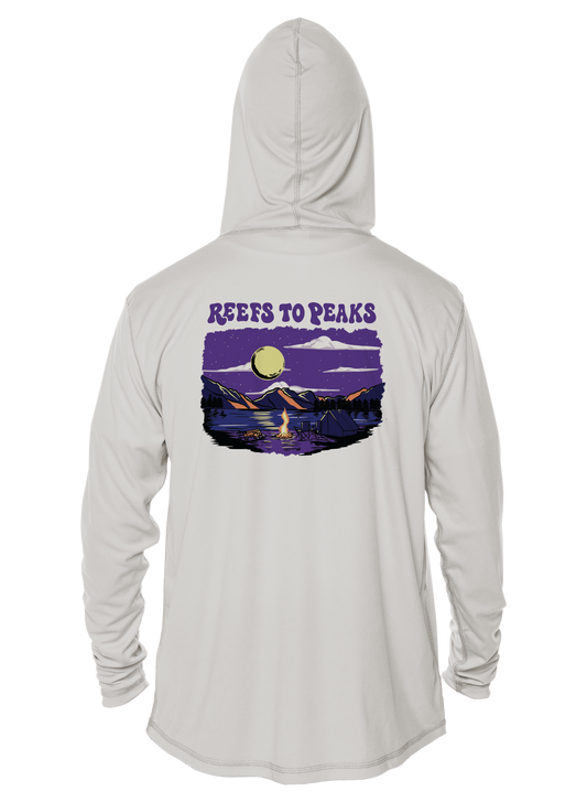 Moonlit Camp UPF 50+ Performance Hoodie | Reefs to Peaks