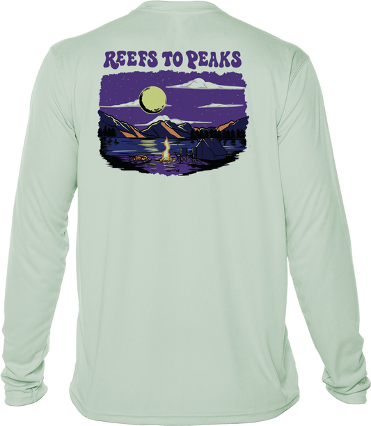 Moonlit Camp UPF 50+ Long Sleeve Shirt | Reefs to Peaks