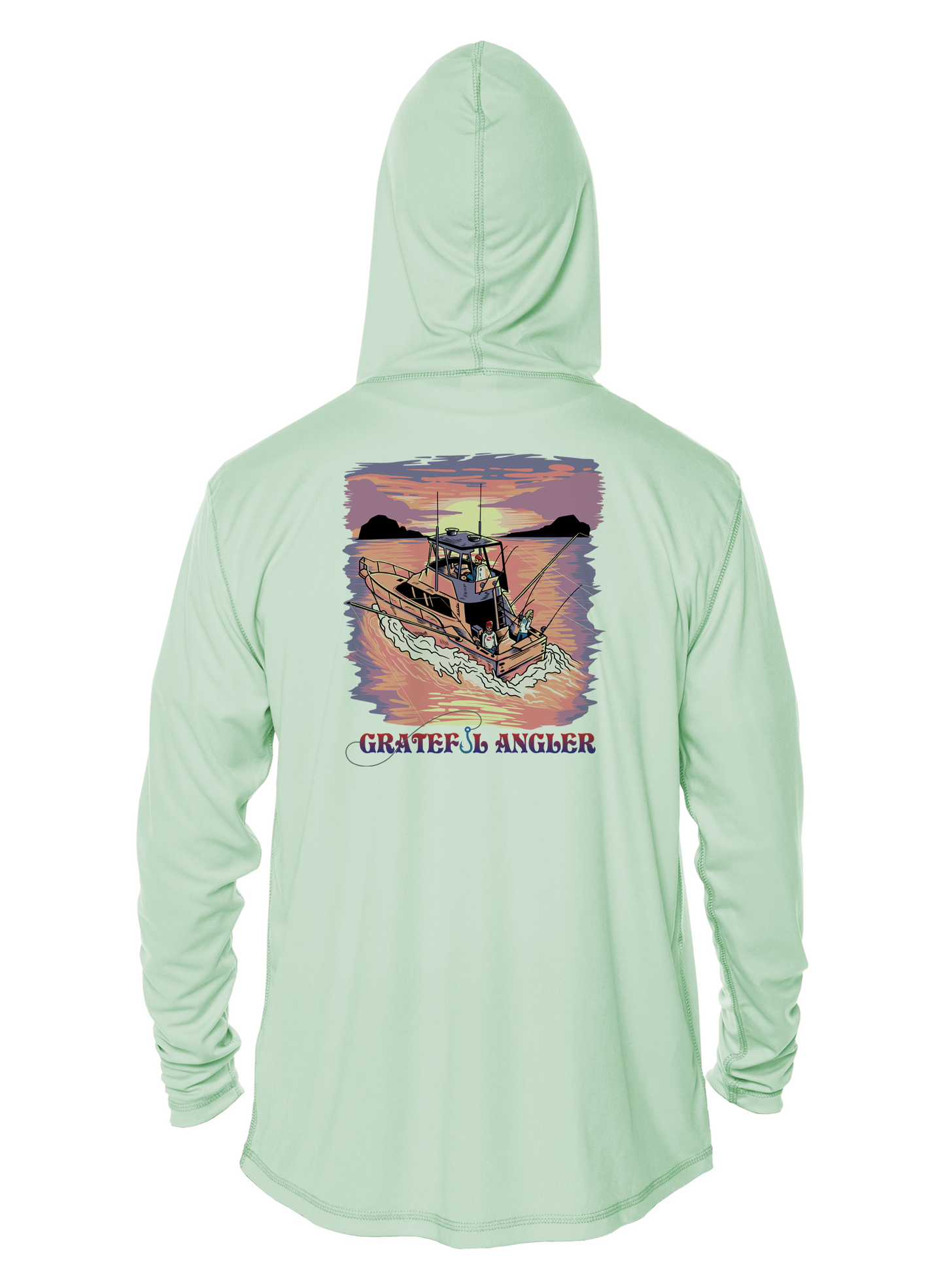 Grateful Angler Offshore Fishing UV Hoodie