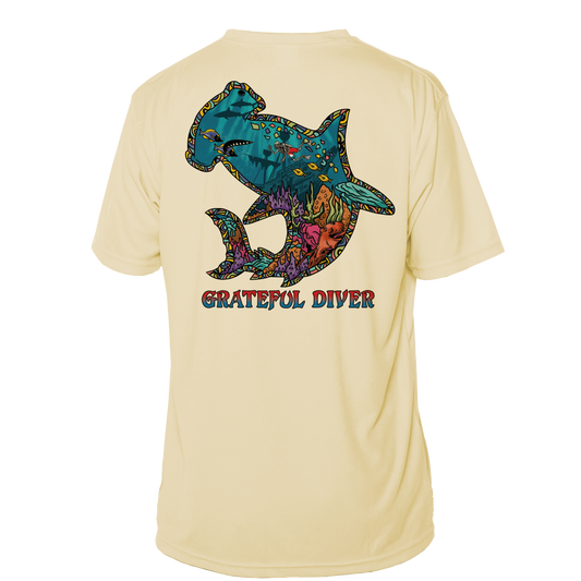 Grateful Diver Psychedelic Hammerhead Short Sleeve UV Shirt