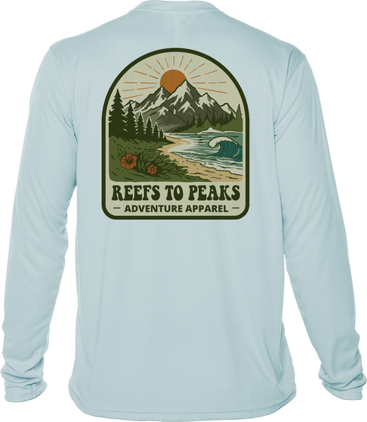 Trailhead Tide UPF 50+ Long Sleeve Shirt | Reefs to Peaks