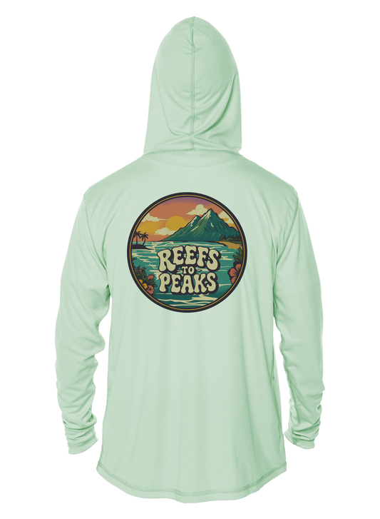 Sunset Summit UPF 50+ Performance Hoodie | Reefs to Peaks