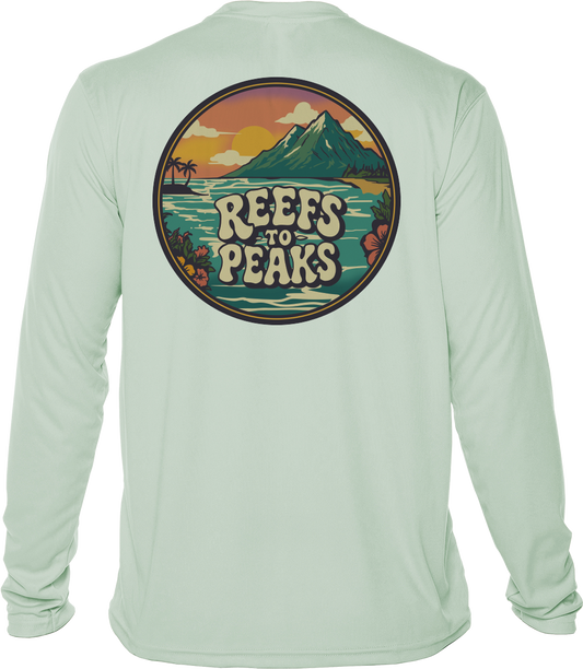 Sunset Summit UPF 50+ Long Sleeve Shirt | Reefs to Peaks