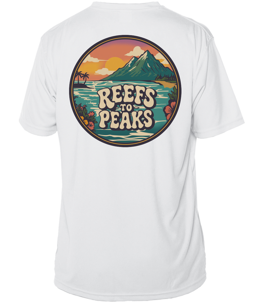 Sunset Summit UPF 50+ Short Sleeve Shirt | Reefs to Peaks