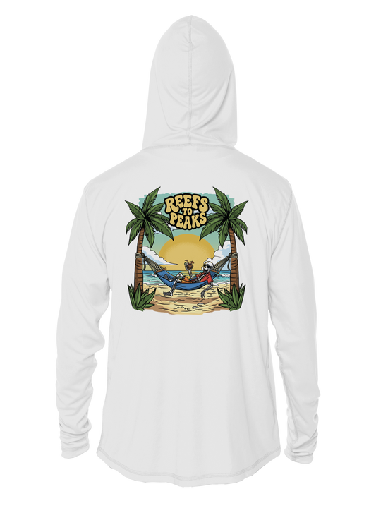 Sunset Siesta UPF 50+ Performance Hoodie | Reefs to Peaks