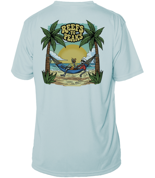 Sunset Siesta UPF 50+ Short Sleeve Shirt | Reefs to Peaks