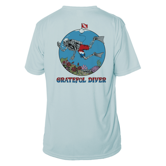 Skeleton Diver UPF 50+ Short Sleeve | Grateful Diver