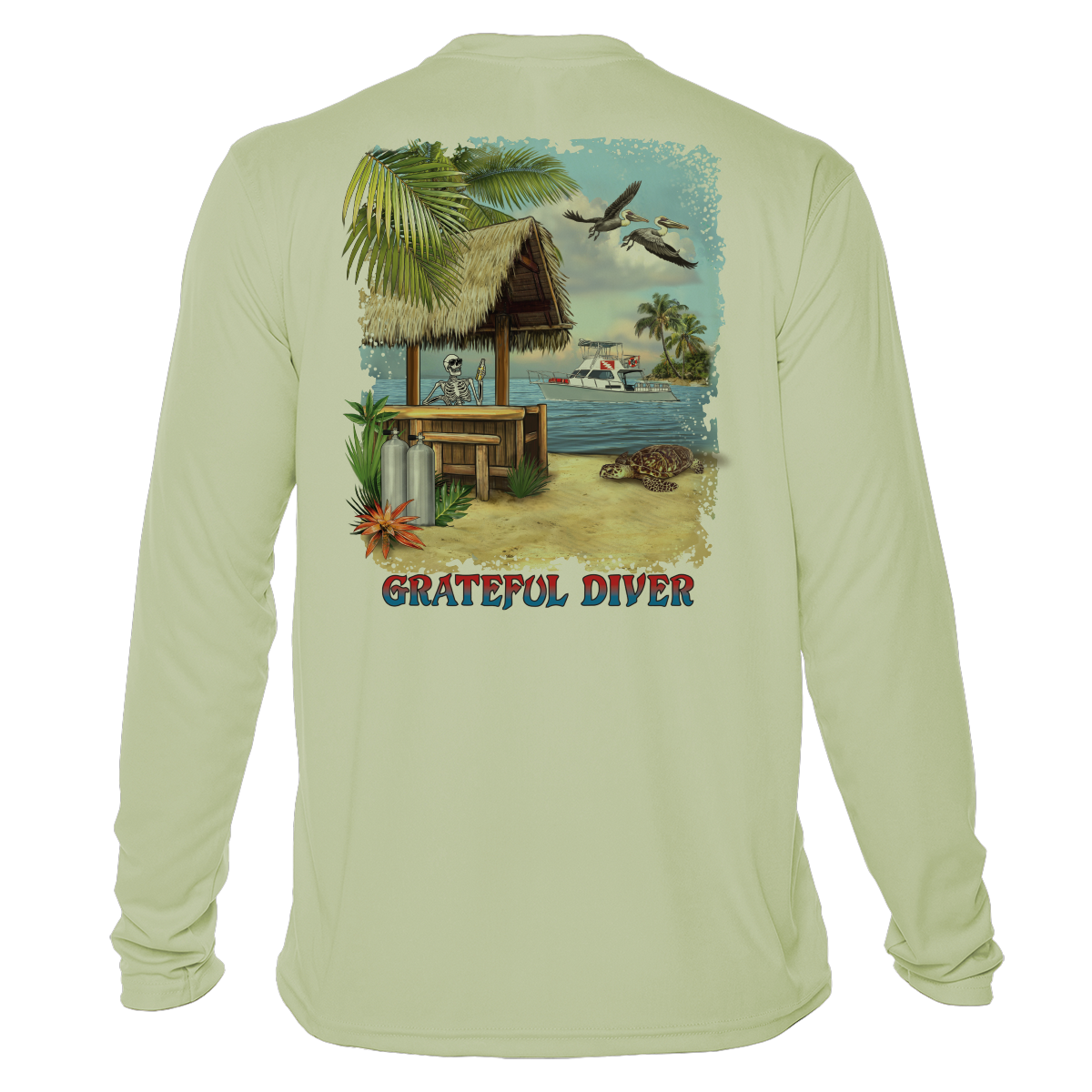 Grateful Diver Dive Shack UV Shirt