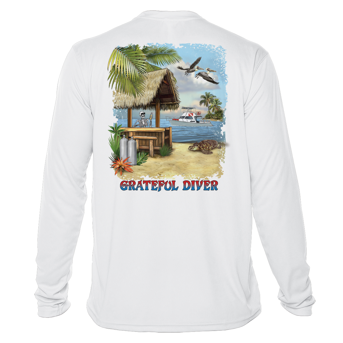 Grateful Diver Dive Shack UV Shirt