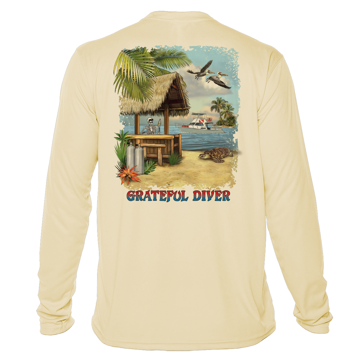 Grateful Diver Dive Shack UV Shirt