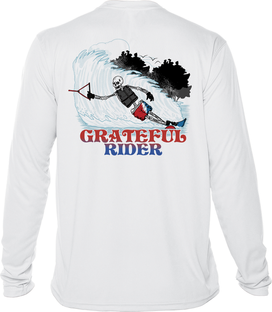 Slalom Cut UPF 50+ Long Sleeve Shirt | Grateful Rider