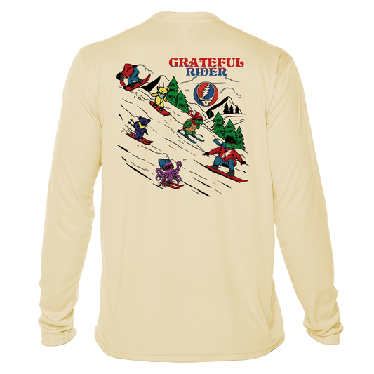 Powder Parade UPF 50+ Long Sleeve Shirt | Grateful Rider