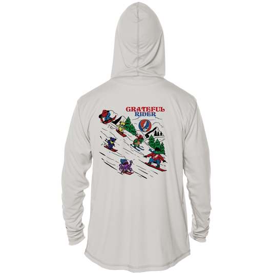 Powder Parade UPF 50+ Performance Hoodie | Grateful Rider