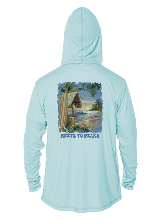 Paradise Cove UPF 50+ Performance Hoodie | Reefs to Peaks