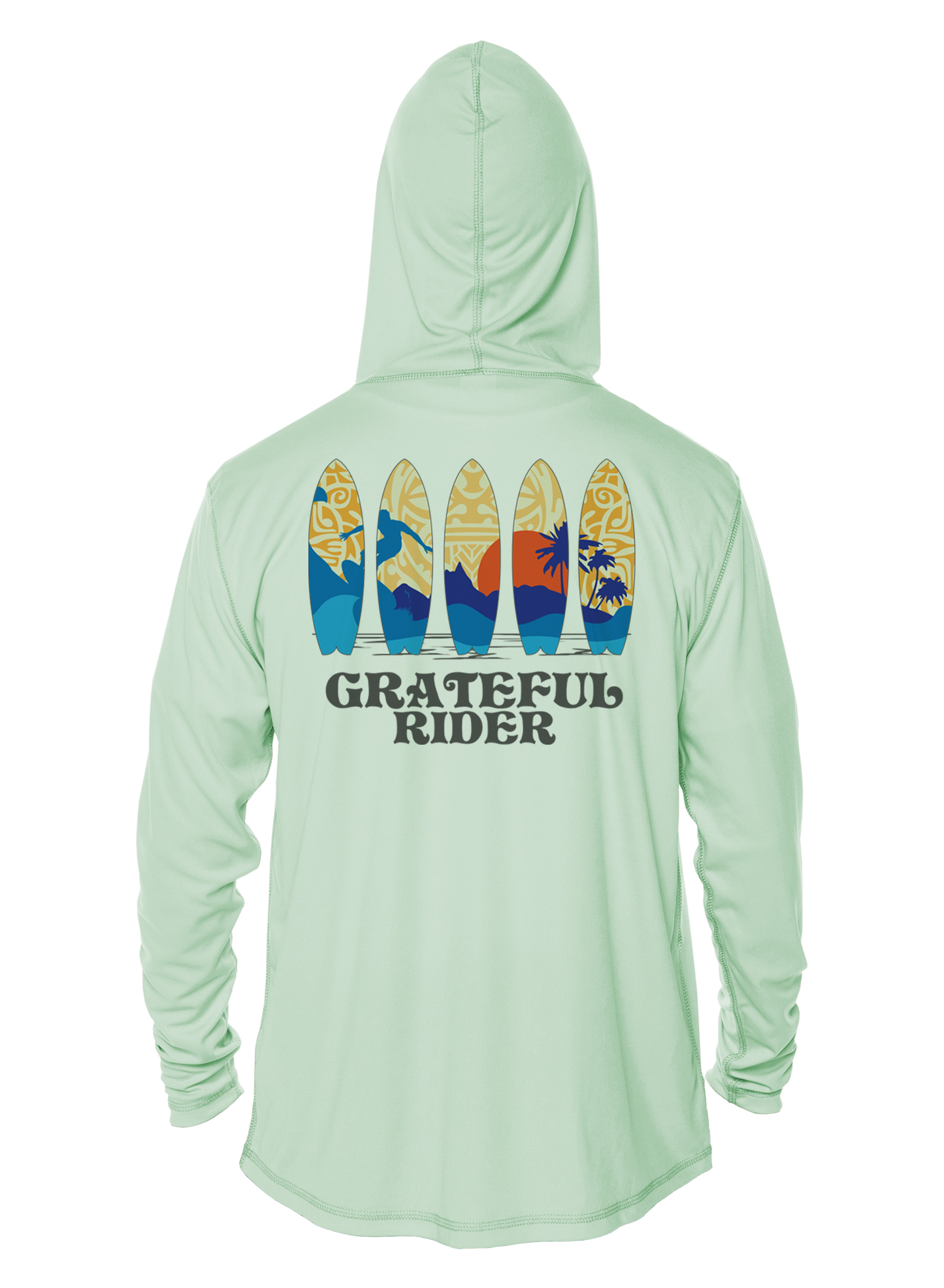 Grateful Rider Surfboards UV Hoodie