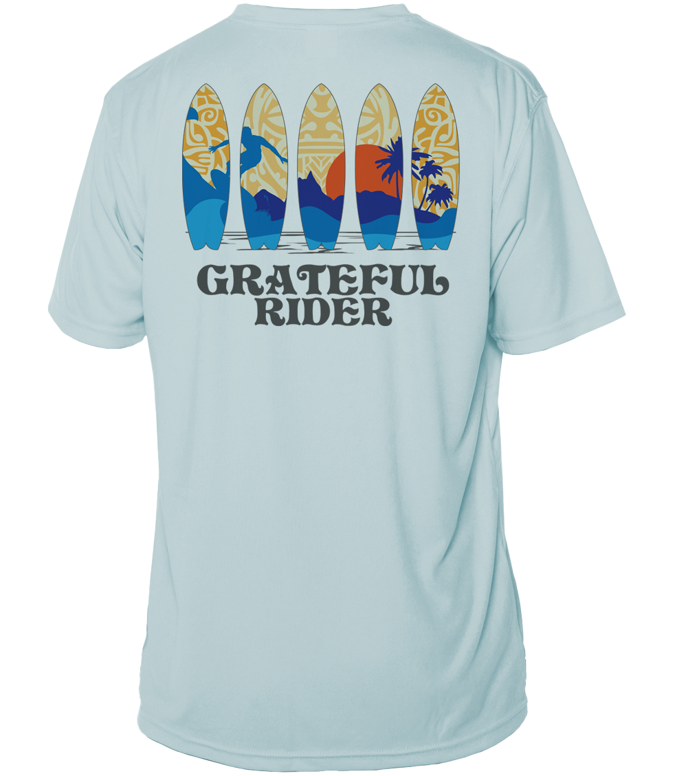 Grateful Rider Surfboards Short Sleeve UV Shirt