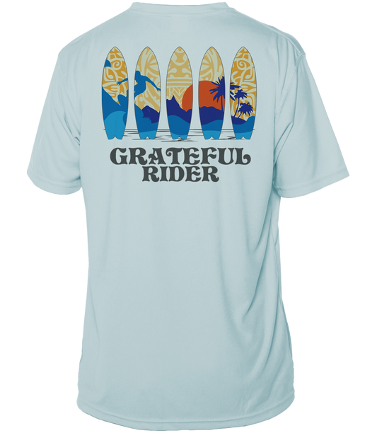 Grateful Rider Surfboards Short Sleeve UV Shirt