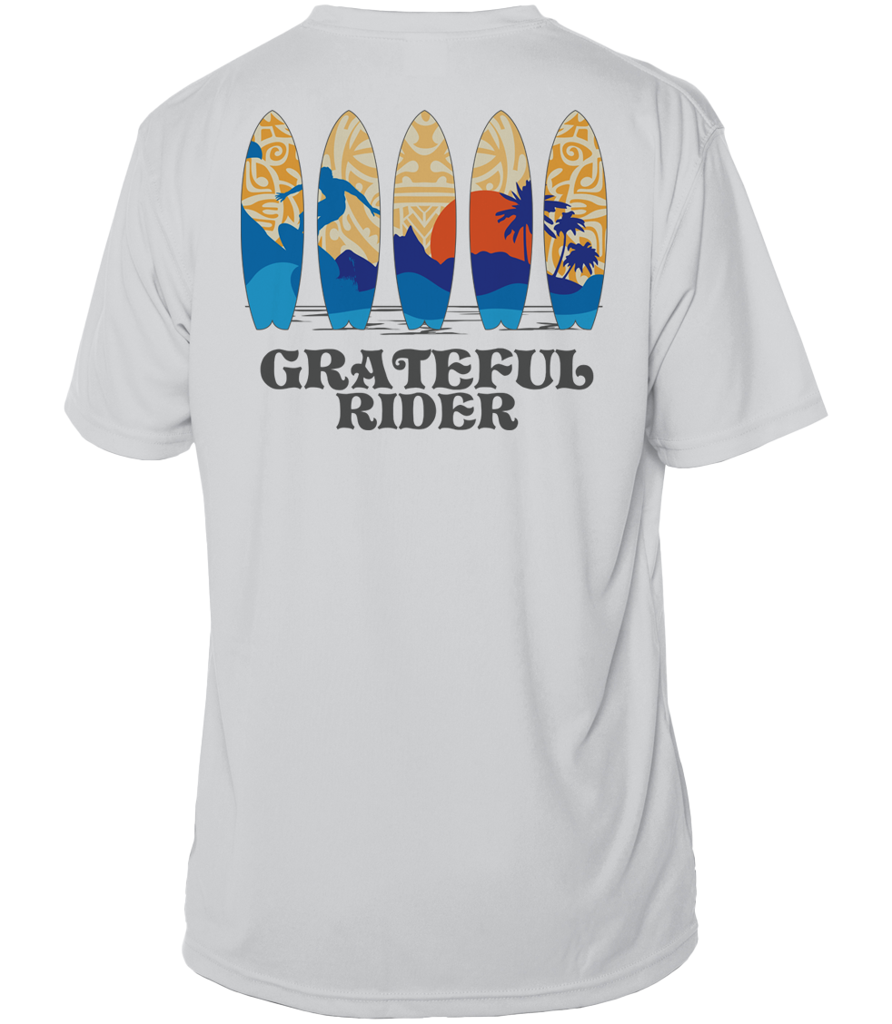 Grateful Rider Surfboards Short Sleeve UV Shirt