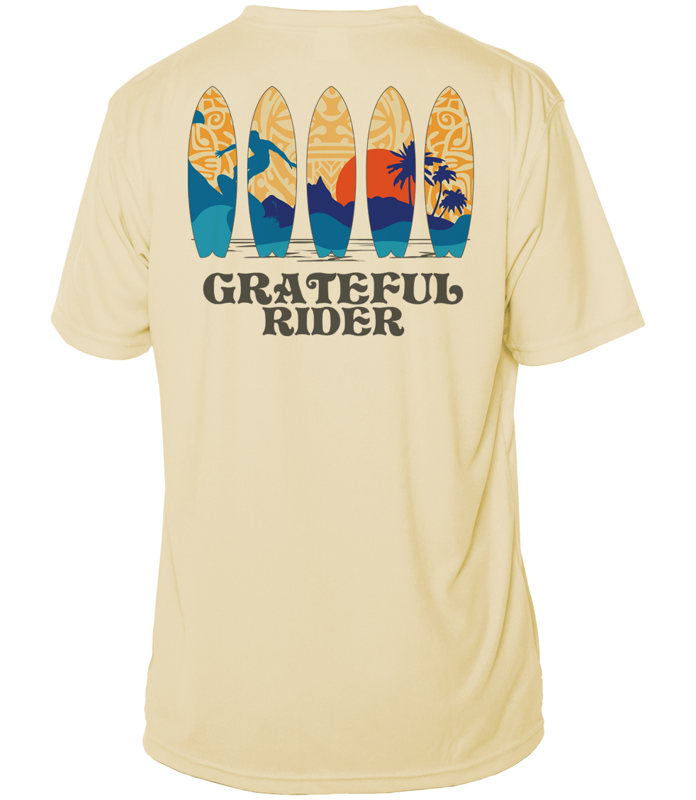 Grateful Rider Surfboards Short Sleeve UV Shirt