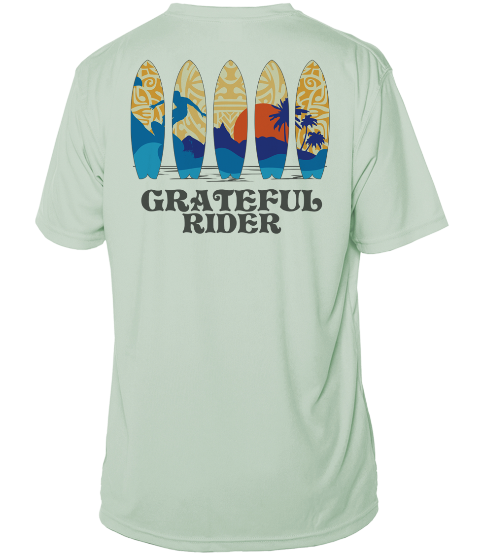 Grateful Rider Surfboards Short Sleeve UV Shirt