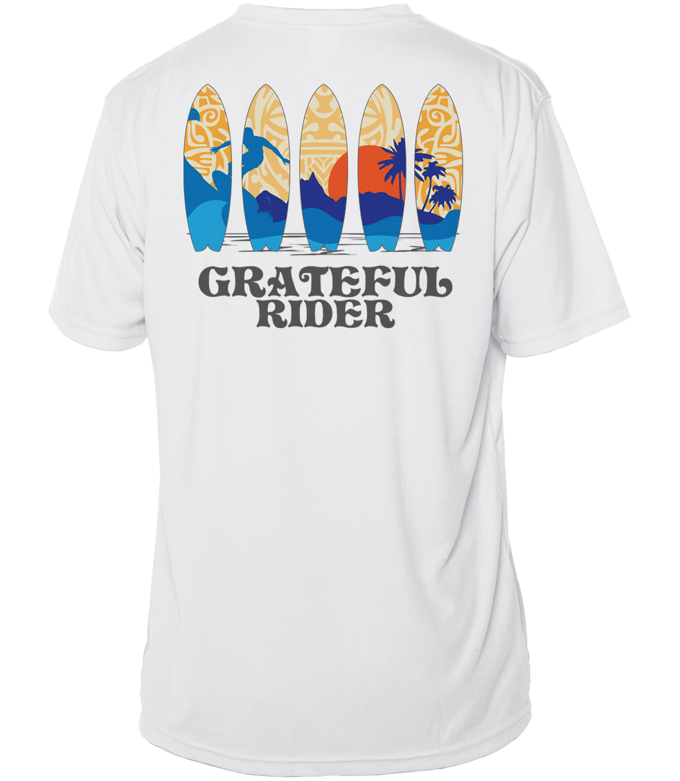 Grateful Rider Surfboards Short Sleeve UV Shirt