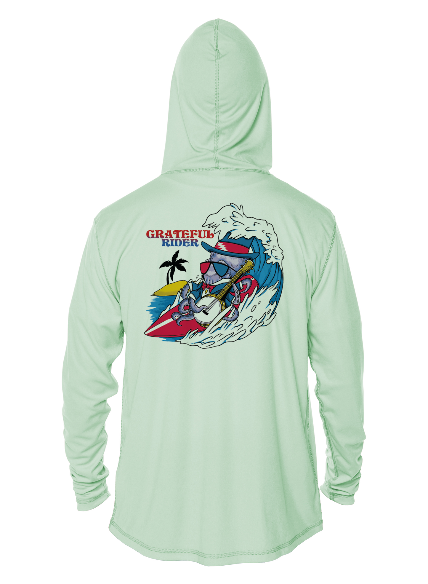 Grateful Rider Surfing Sam UV Hoodie