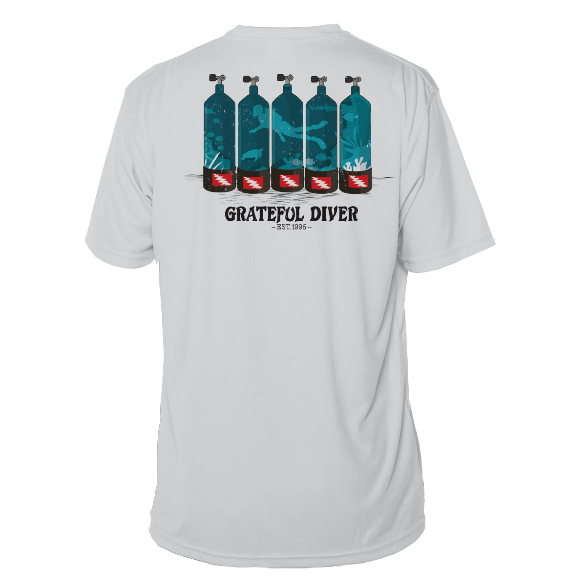 Grateful Diver Dive Tanks Short Sleeve UV Shirt