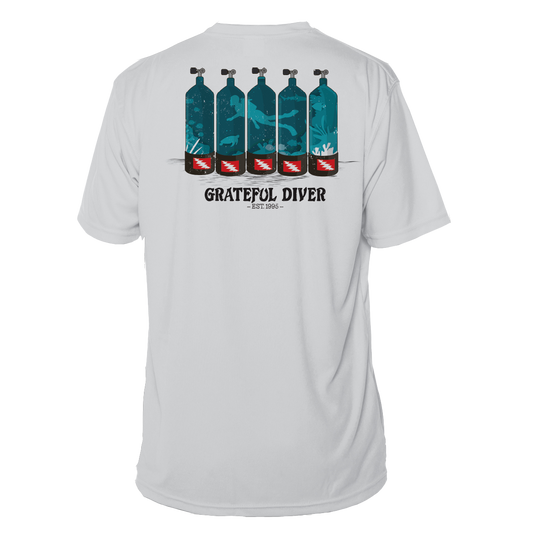 Grateful Diver Dive Tanks Short Sleeve UV Shirt