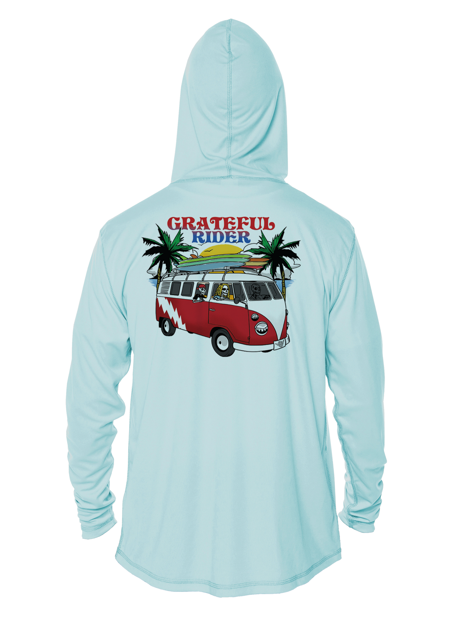 Grateful Rider Truckin' UV Hoodie